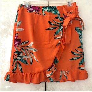 NWT Floral Skirt